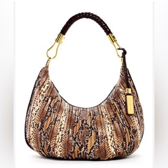 MICHAEL Michael Kors Handbags - Michael Kors Phython Leather Hobo